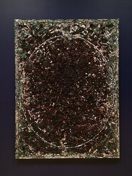 Black Monolith VIII (For Maya Angelou), Jack Whitten (American, Bessemer, Alabama 1939–2018 New York), Acrylic and mixed media on canvas 