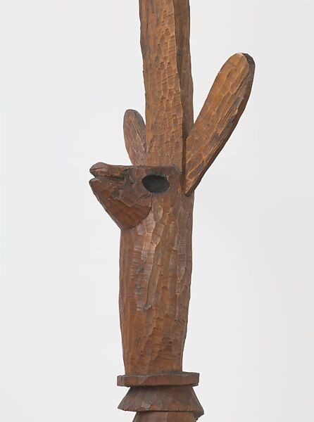 Ancestral Totem, Jack Whitten (American, Bessemer, Alabama 1939–2018 New York), Birch wood 