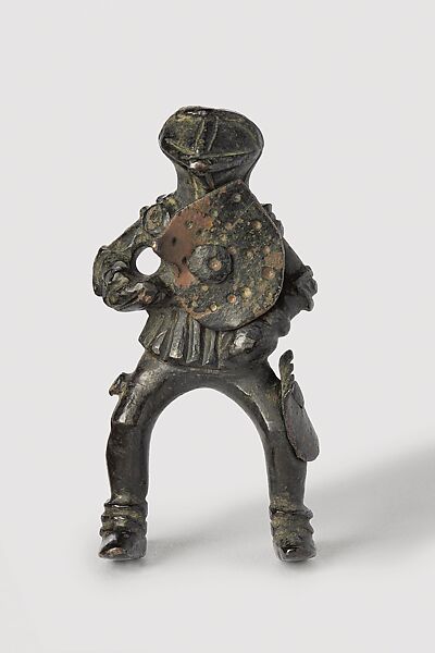 Toy Jouster Armed for the Joust of Peace, Cast bronze, Austrian, probably Mühlau 