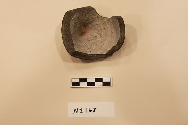 Fragment of a Spheroconical Vessel, Earthenware; unglazed