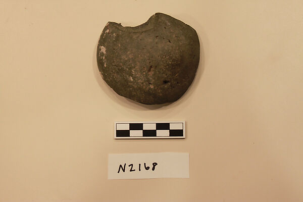 Fragment of a Spheroconical Vessel, Earthenware; unglazed 