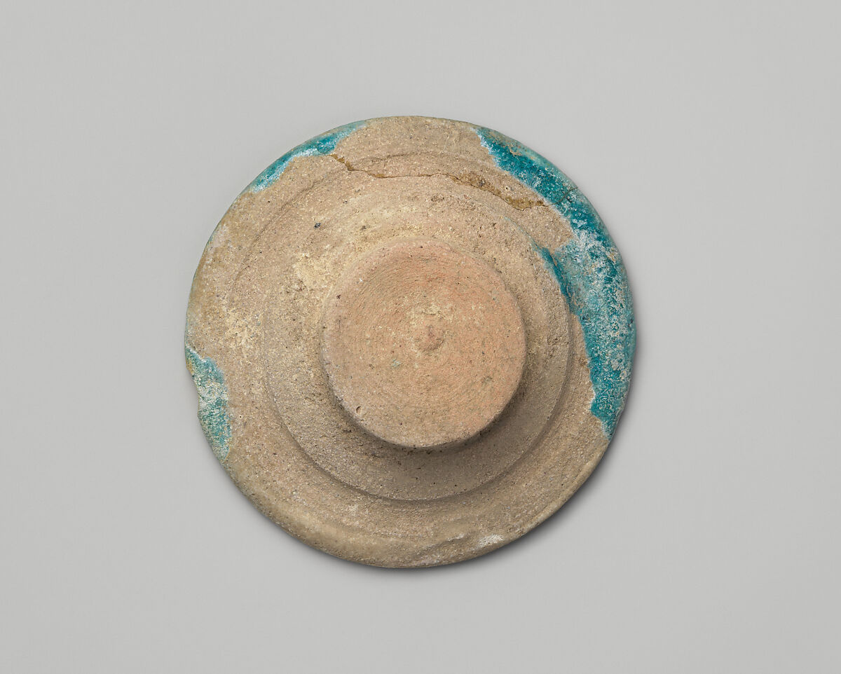 Miniature Dish, Stonepaste; glazed