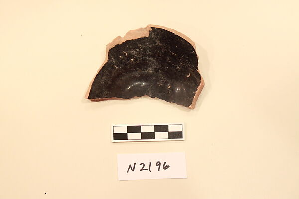 Ceramic Fragment, Earthenware; glazed 