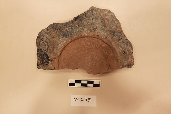Ceramic Fragment, Stonepaste; glazed