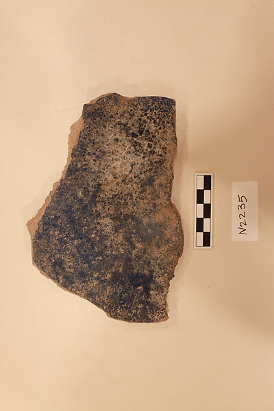 Ceramic Fragment, Stonepaste; glazed 