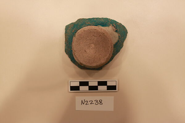 Ceramic Fragment, Stonepaste; glazed