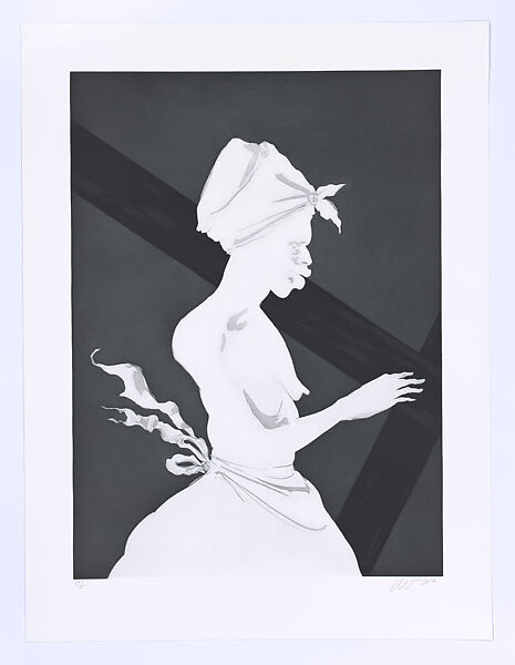 Resurrection Story with Patrons, Kara Walker (American, born Stockton, California, 1969), Etching with aquatint, sugar-lift, spit-bite and dry-point, Printed on Hahnemuhle Copperplate Bright White 400gsm paper