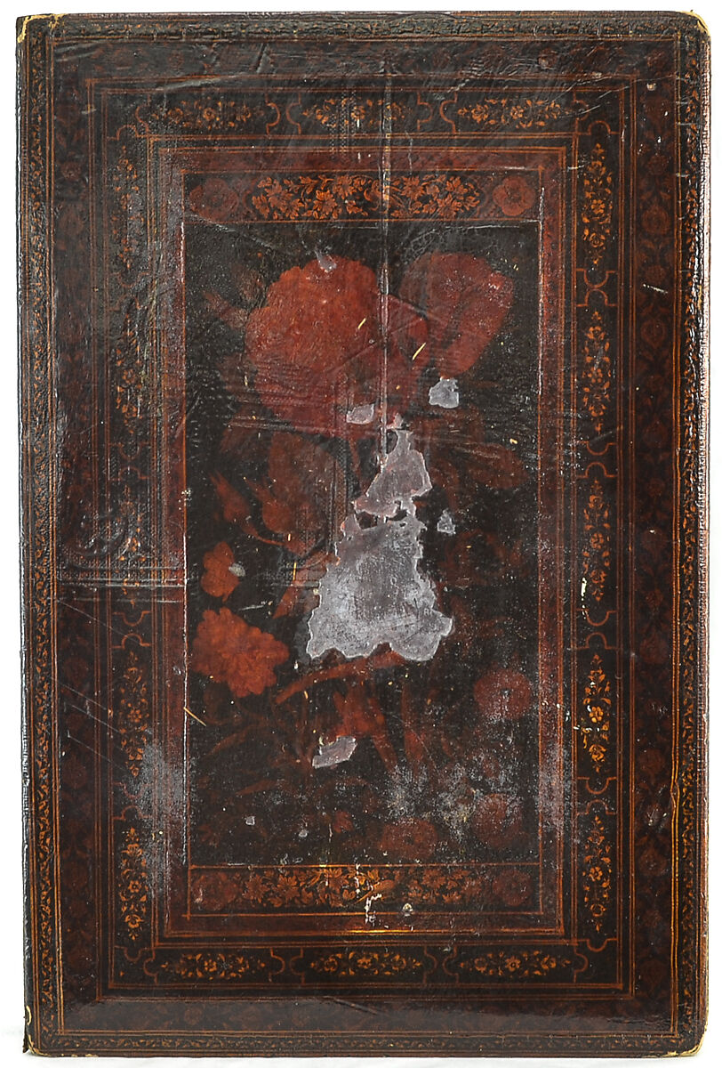 Album of Flower Paintings, Fathallah Shirazi (Iranian, active 1850s–80s), Ink on paper