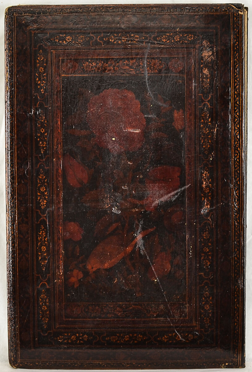 Album of Flower Paintings, Fathallah Shirazi (Iranian, active 1850s–80s), Ink on paper