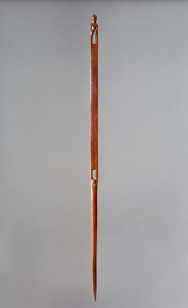 Ritual staff (ki’i), Wood (kauila) 