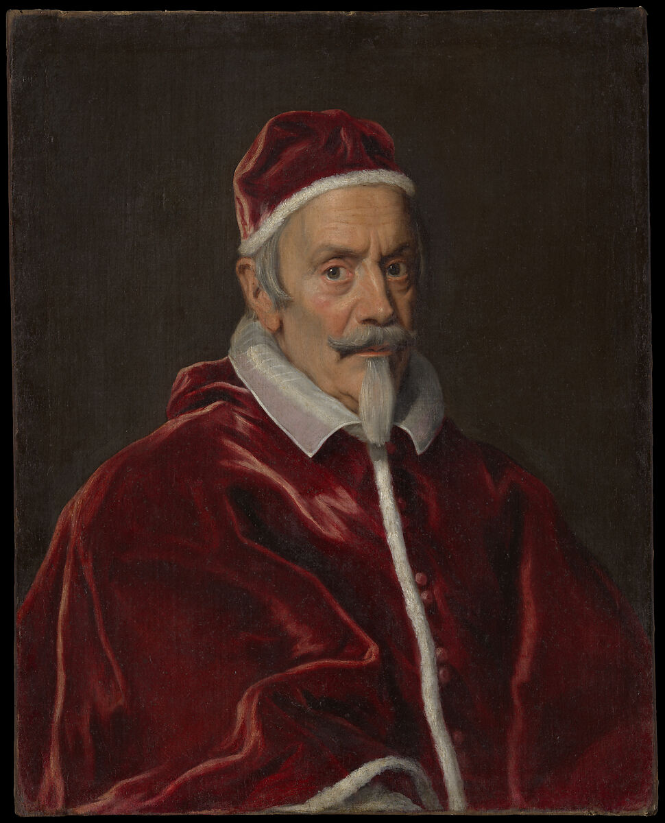 Pope Clement X (1590–1676), Giovanni Battista Gaulli (Il Baciccio) (Italian, Genoa 1639–1709 Rome), Oil on canvas 