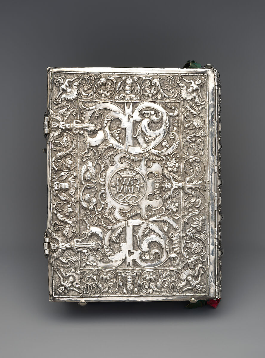 Missale Romanum (Roman Missal), Unknown artist, Peru (Cuzco), Silver over wood, repoussé and chased, with burnished punchwork; cast clasps, Peruvian