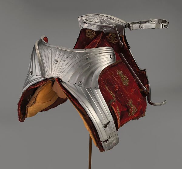 Armored Saddle with Iron Hand, Steel, wood, leather, textile, South Netherlandish 