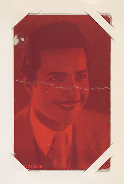Alvarado from Movie Stars Exhibit Cards series (W401), Exhibit Supply Company, Commercial color photolithograph 