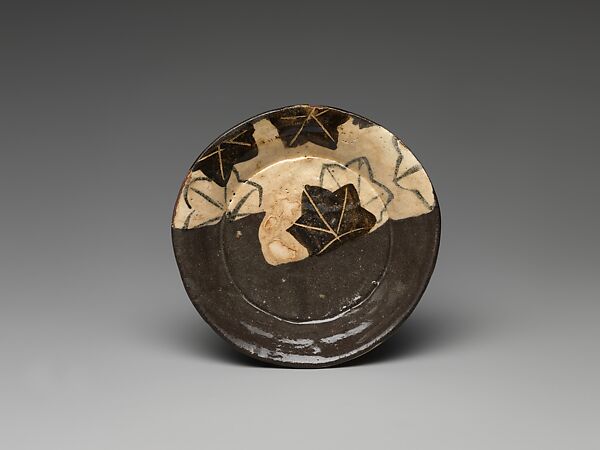 Dishes with Seasonal Designs, Ogata Kenzan (Japanese, 1663–1743), Earthenware with white slip, iron oxide and underglaze cobalt-blue (Nijō Chōjiya-machi kiln, Kyoto), Japan 