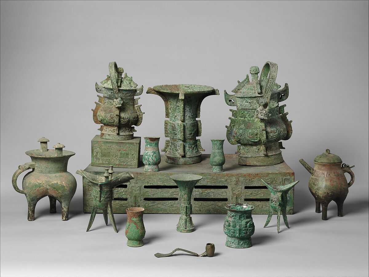 Altar Set, Bronze, China