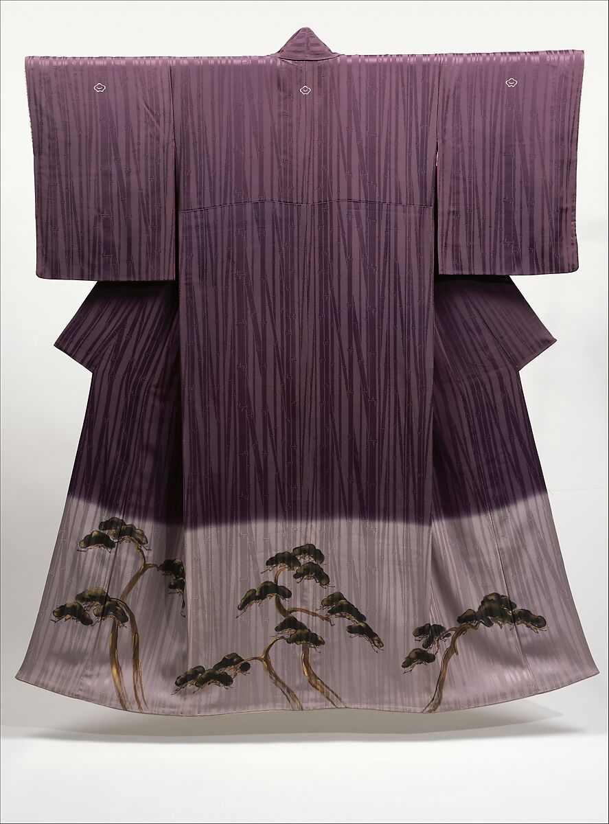 Kimono with Pines, Bamboo, and Plum | Japan | Shōwa period (1926