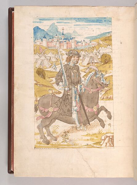 Excellent Chronicle of Flanders, Continuation written by Anthonis de Roovere (South Netherlandish, Bruges ca. 1430–1482 Bruges), Watercolor, ink, and lead point on paper, South Netherlandish, Bruges 