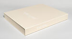 What is White, Michele Oka Doner (American, born Miami Beach, Florida, 1945), Letterpress, handmade paper, wax cover