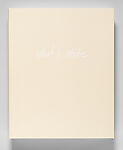 What is White, Michele Oka Doner (American, born Miami Beach, Florida, 1945), Letterpress, handmade paper, wax cover