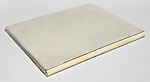 What is White, Michele Oka Doner (American, born Miami Beach, Florida, 1945), Letterpress, handmade paper, wax cover