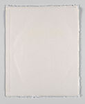 What is White, Michele Oka Doner (American, born Miami Beach, Florida, 1945), Letterpress, handmade paper, wax cover