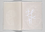 What is White, Michele Oka Doner (American, born Miami Beach, Florida, 1945), Letterpress, handmade paper, wax cover