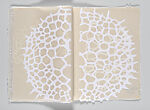 What is White, Michele Oka Doner (American, born Miami Beach, Florida, 1945), Letterpress, handmade paper, wax cover