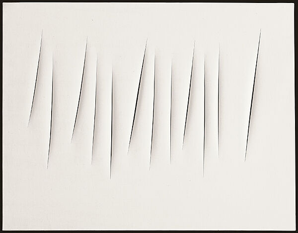 Lucio Fontana Spatial Concept Expectations Concetto Spaziale