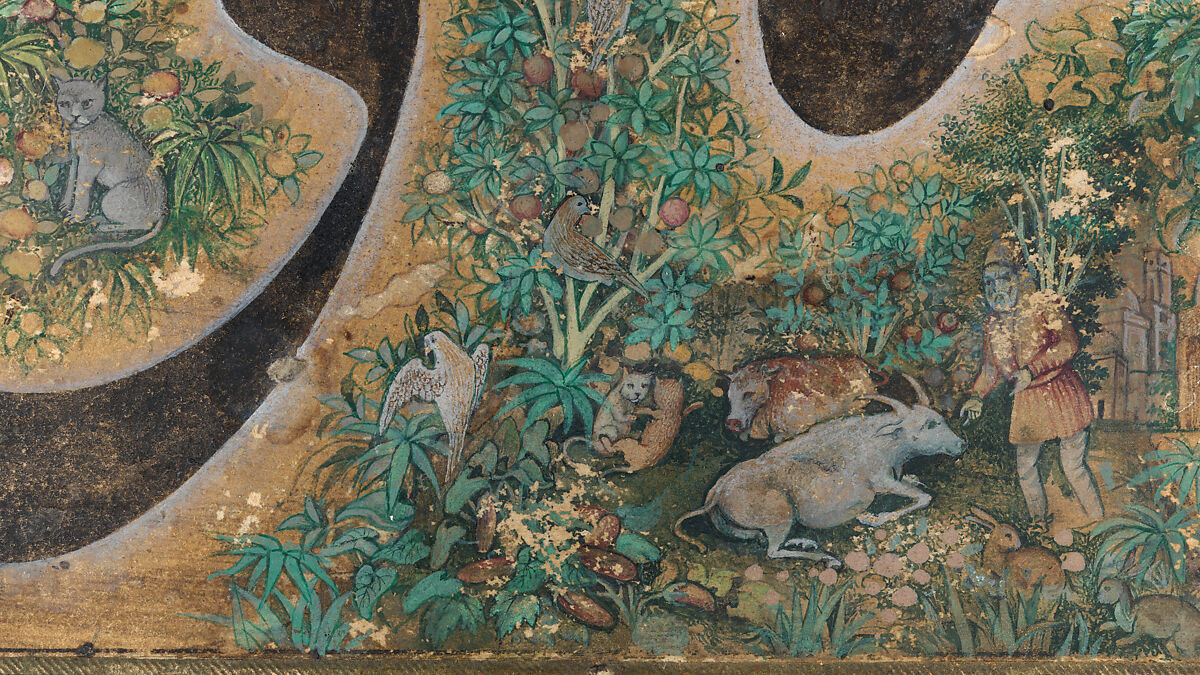 Calligraphy Painting, Isma'il Jalayir (Iranian, active ca. 1858–81), Opaque watercolor and ink on paste board