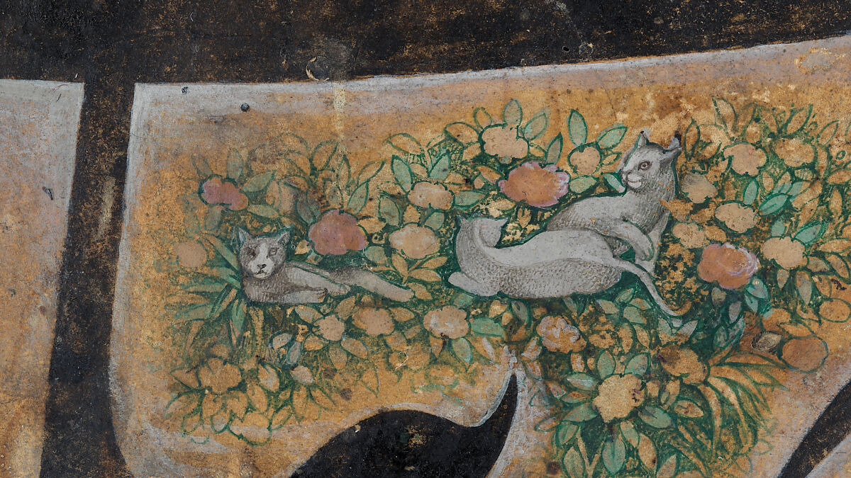 Calligraphy Painting, Isma'il Jalayir (Iranian, active ca. 1858–81), Opaque watercolor and ink on paste board