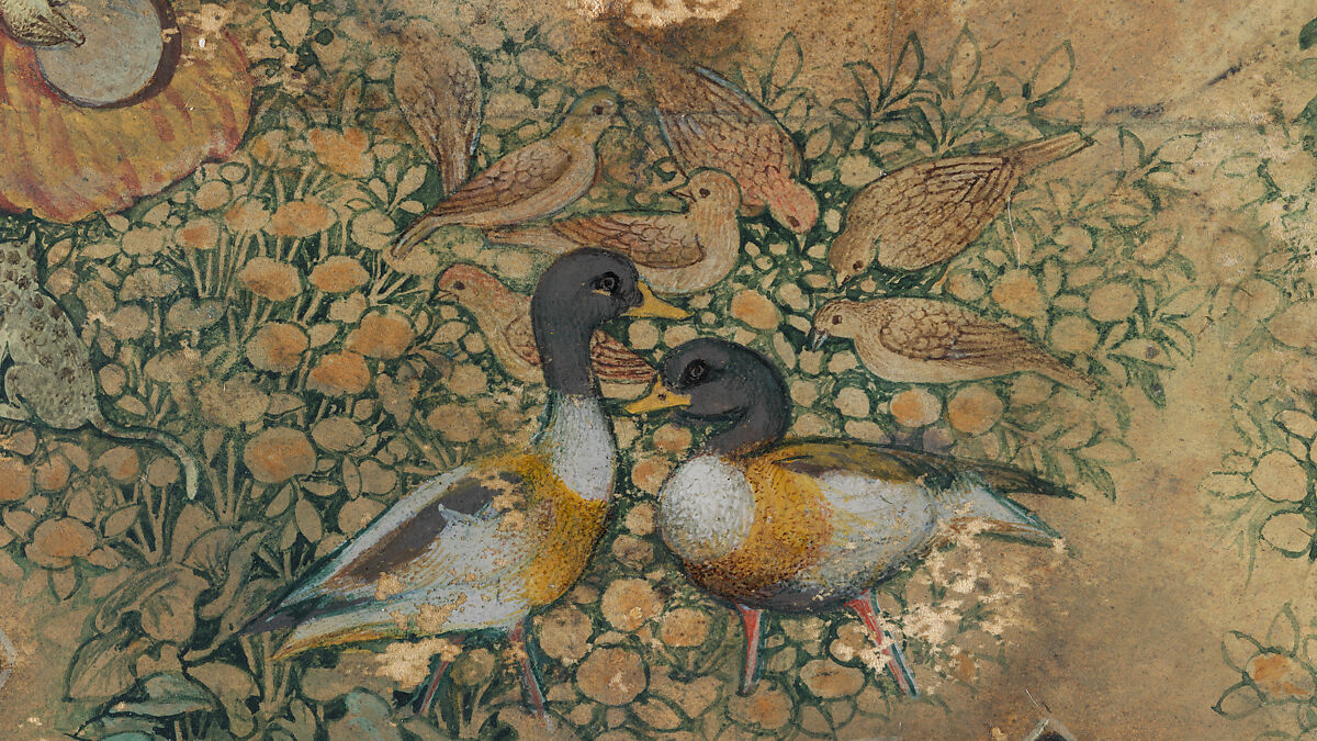 Calligraphy Painting, Isma'il Jalayir (Iranian, active ca. 1858–81), Opaque watercolor and ink on paste board