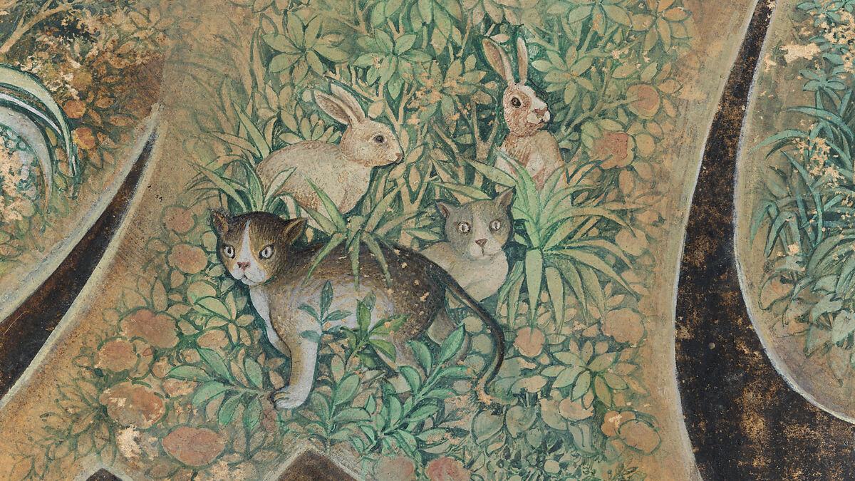 Calligraphy Painting, Isma'il Jalayir (Iranian, active ca. 1858–81), Opaque watercolor and ink on paste board