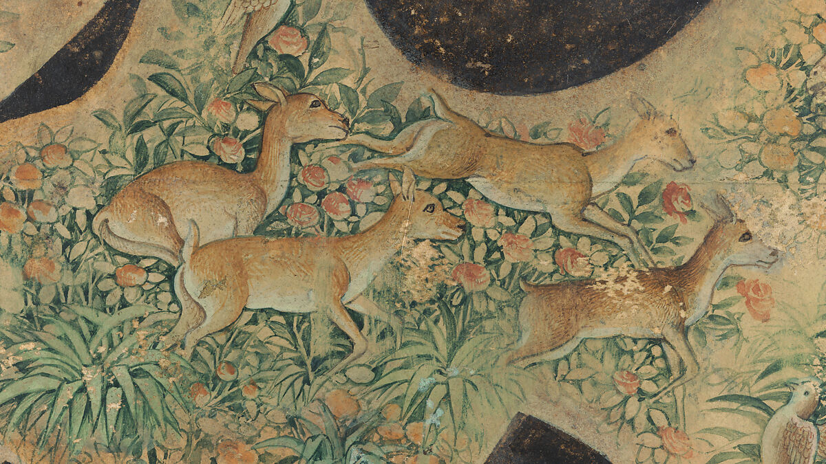 Calligraphy Painting, Isma'il Jalayir (Iranian, active ca. 1858–81), Opaque watercolor and ink on paste board