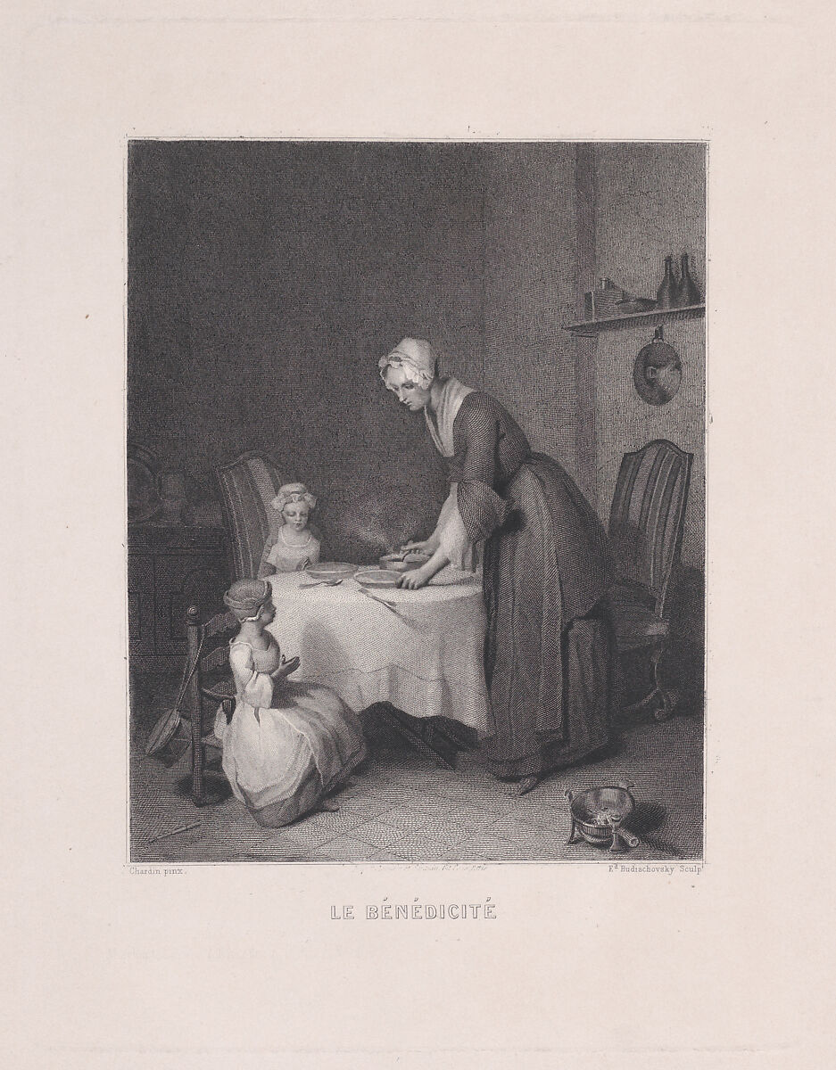 The Blessing, Ed. Budischowsky, Etching 