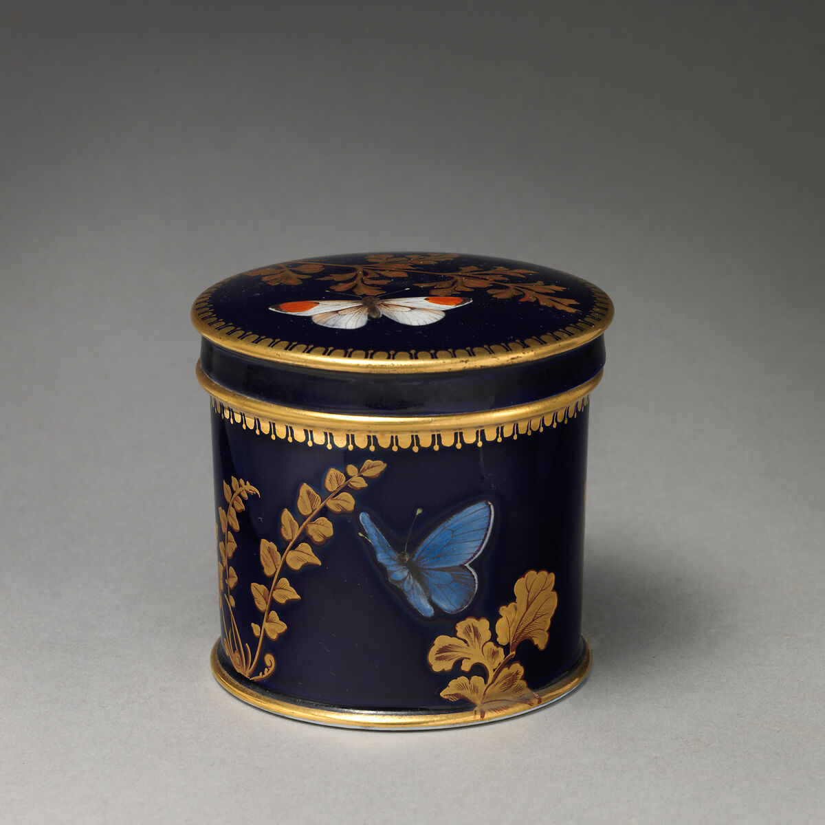 Box with Lid, Worcester factory (British, 1751–2008), Porcelain, British, Worcester