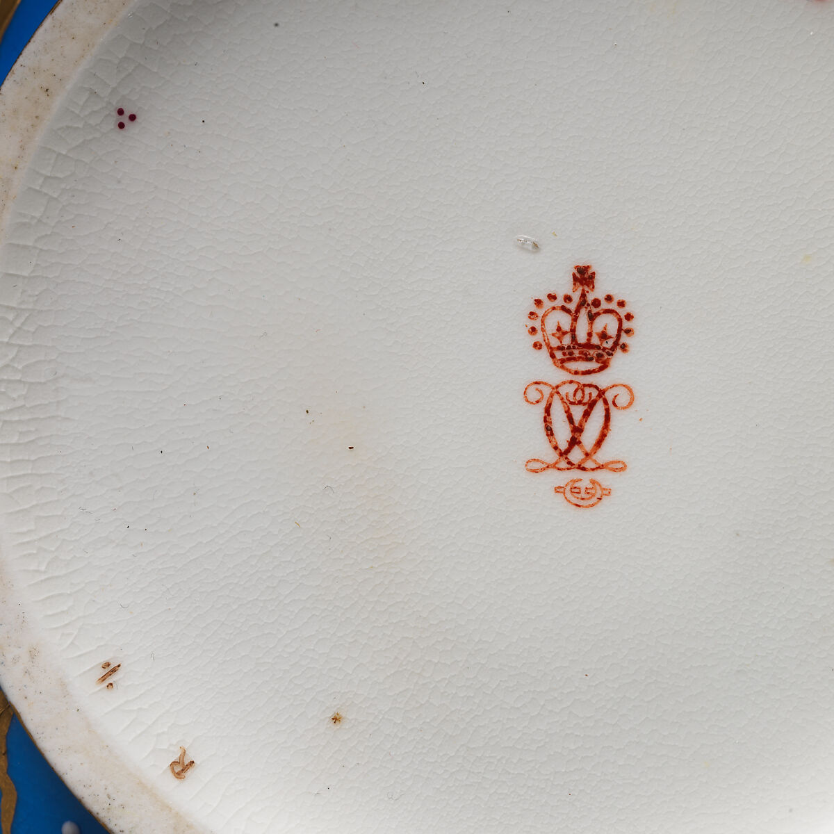 Bottle with stopper, Crown Derby (British, 1750–present), Porcelain, British, Derby