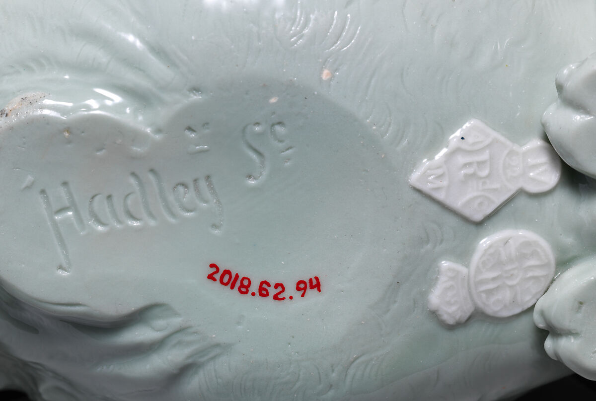 Vase in the form of a camel, Worcester factory (British, 1751–2008), Porcelain, British