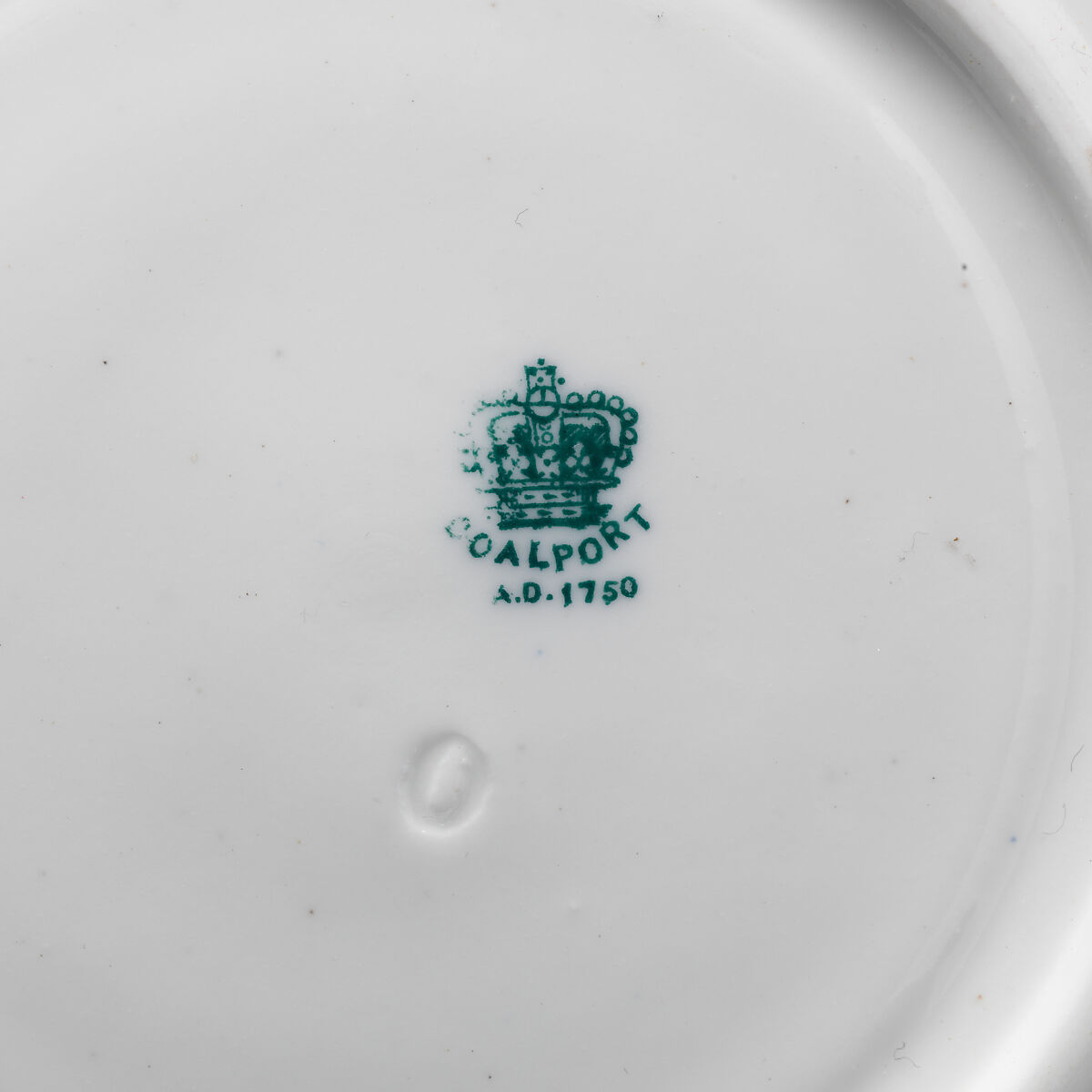 Saucer, Coalport (British, ca. 1799–1926), Porcelain, British, Coalport