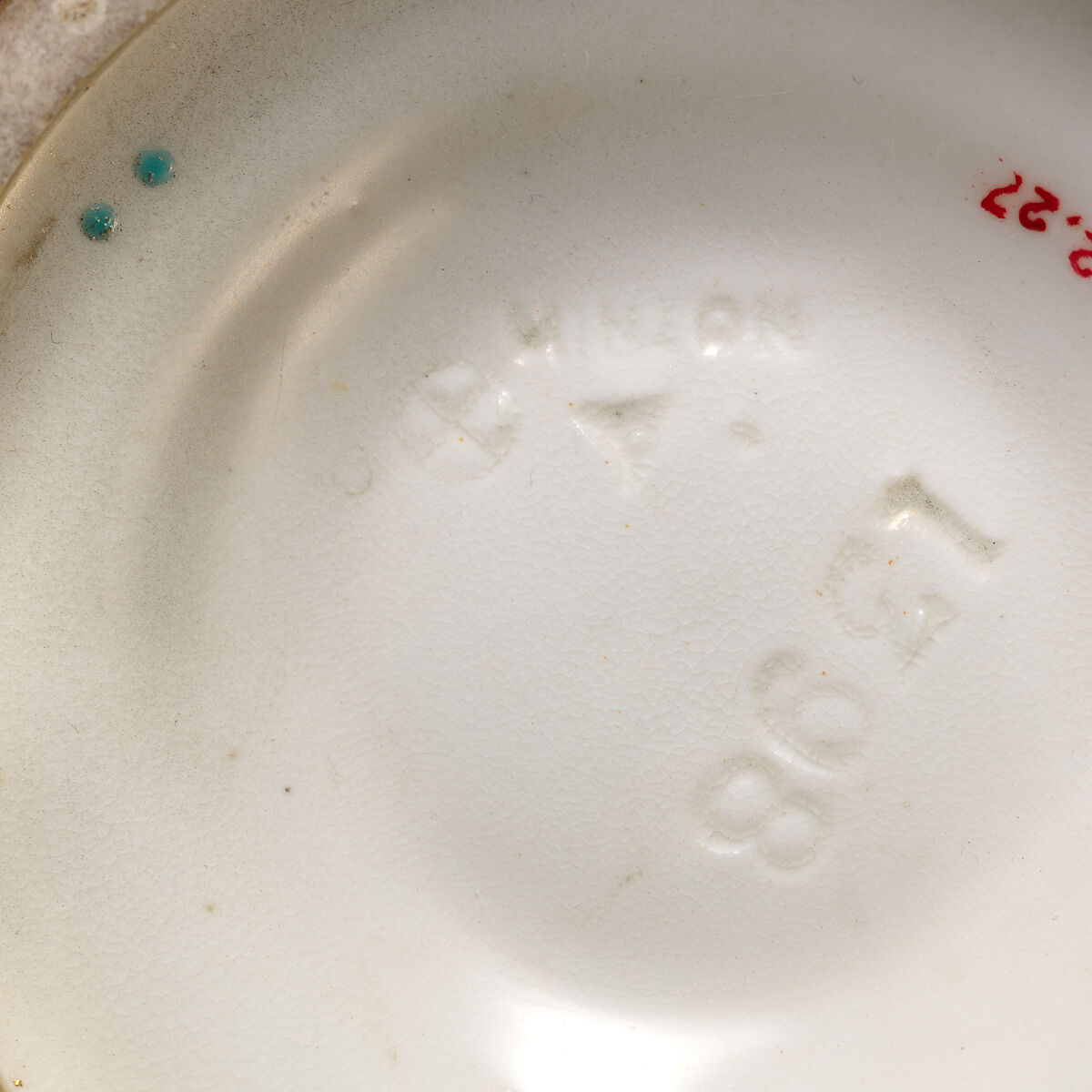 Candlestick (one of a pair), Minton(s) (British, Stoke-on-Trent, 1793–present), Bone china with enamel decoration and gilding, British, Stoke-on-Trent, Staffordshire