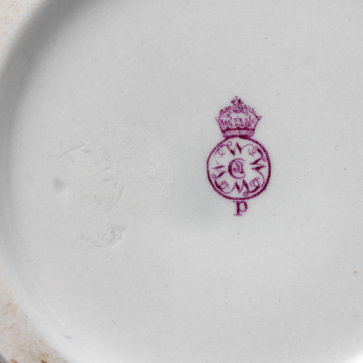 Vase with "lily pattern" (one of a pair), Worcester factory (British, 1751–2008), Bone china, British, Worcester