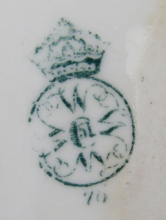 Quadruple orb vase, Worcester factory (British, 1751–2008), Porcelain, British, Worcester