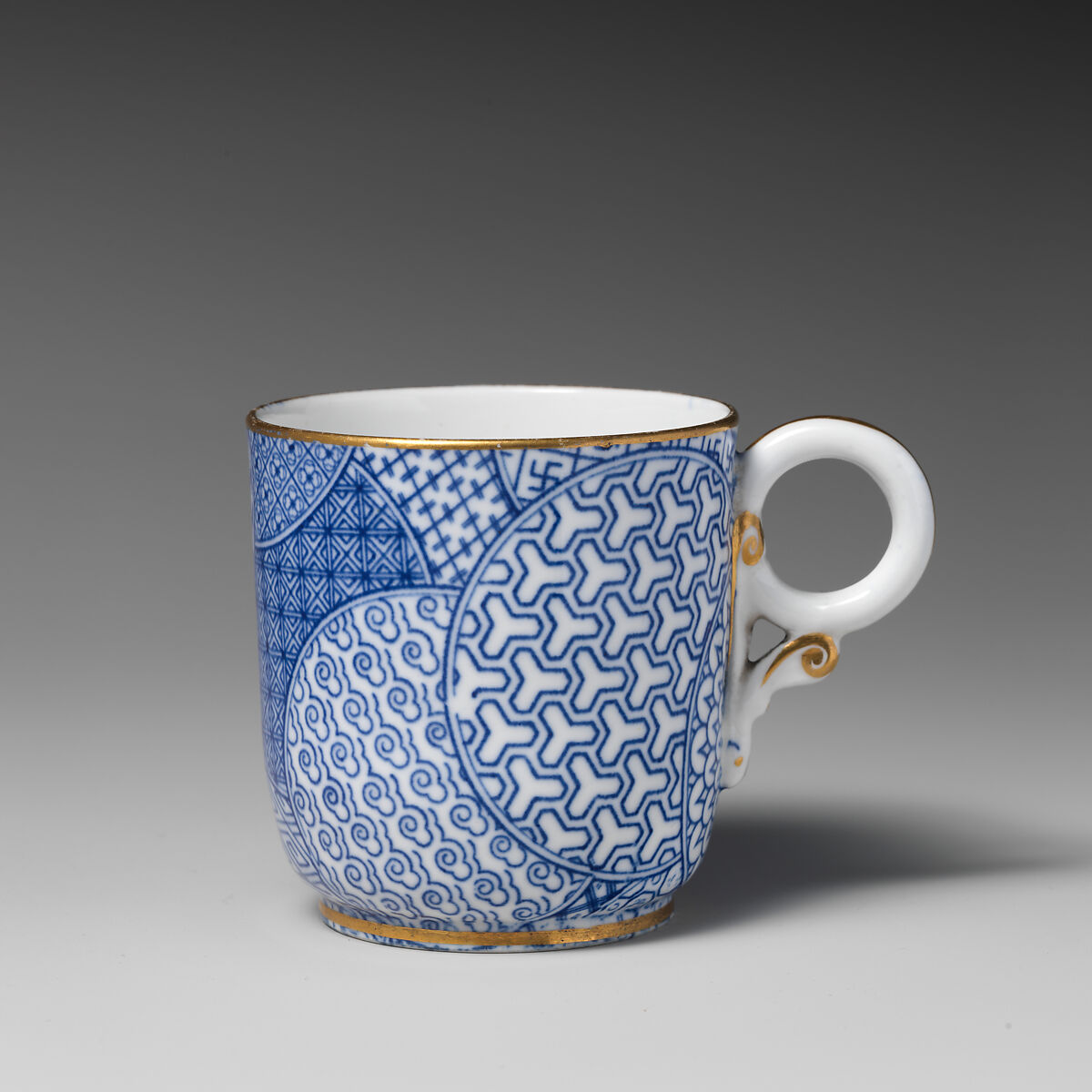 Teacup, Worcester factory (British, 1751–2008), Bone china, British, Worcester 