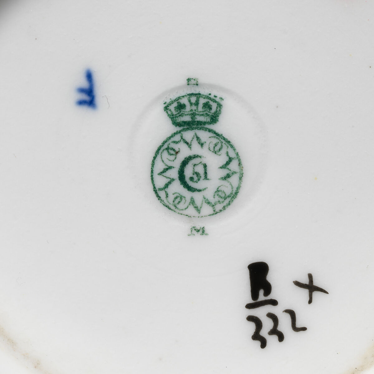 Teacup, Worcester factory (British, 1751–2008), Bone china, British, Worcester