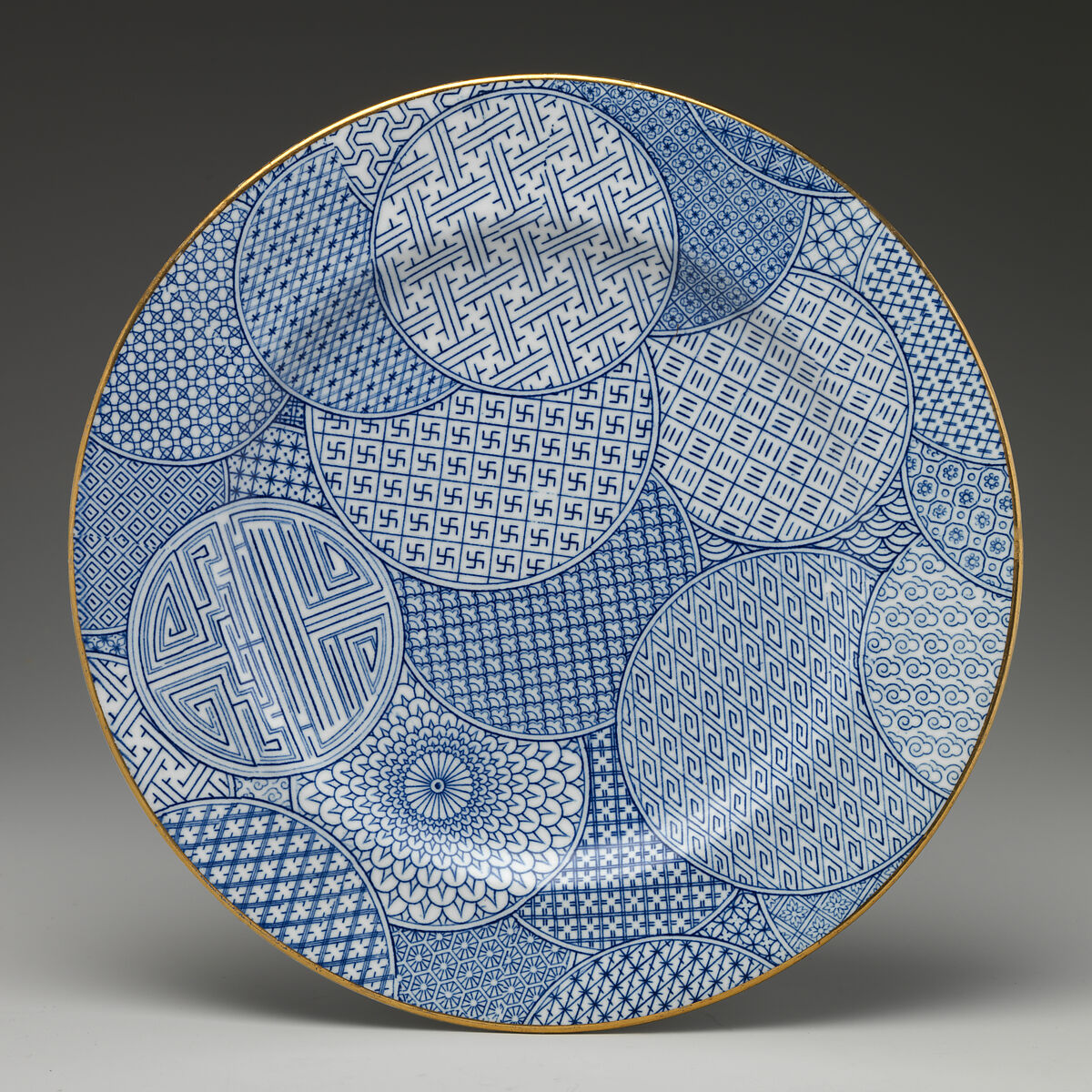 Plate, Worcester factory (British, 1751–2008), Bone china, British, Worcester 