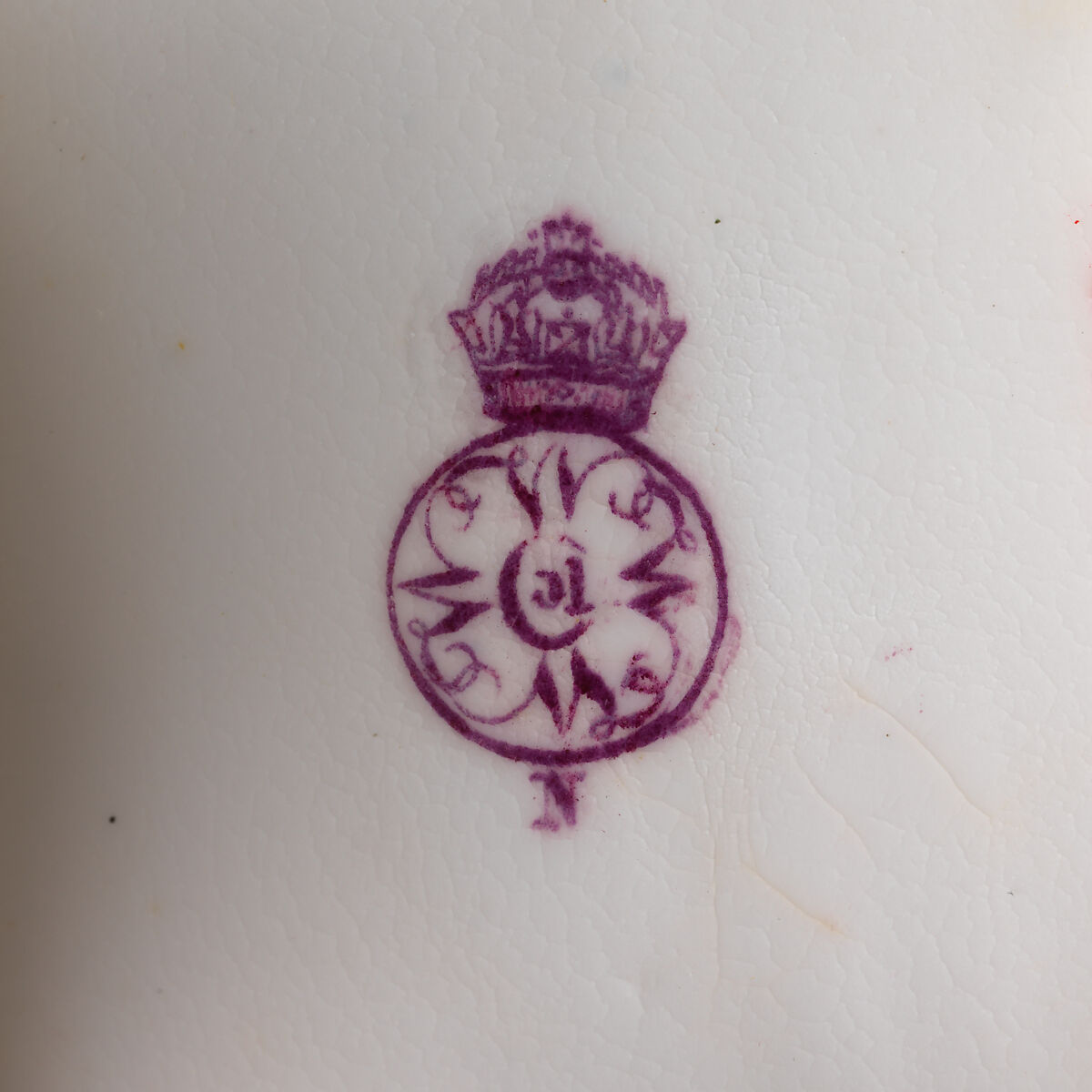 Moon flask, Worcester factory (British, 1751–2008), Bone china, British, Worcester