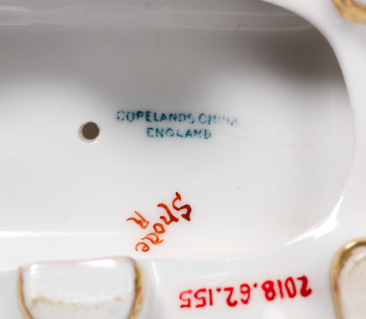 Vase (one of a pair), Copeland (British, 1833–1970), Bone china with enamel decoration and gilding, British, Stoke-on-Trent