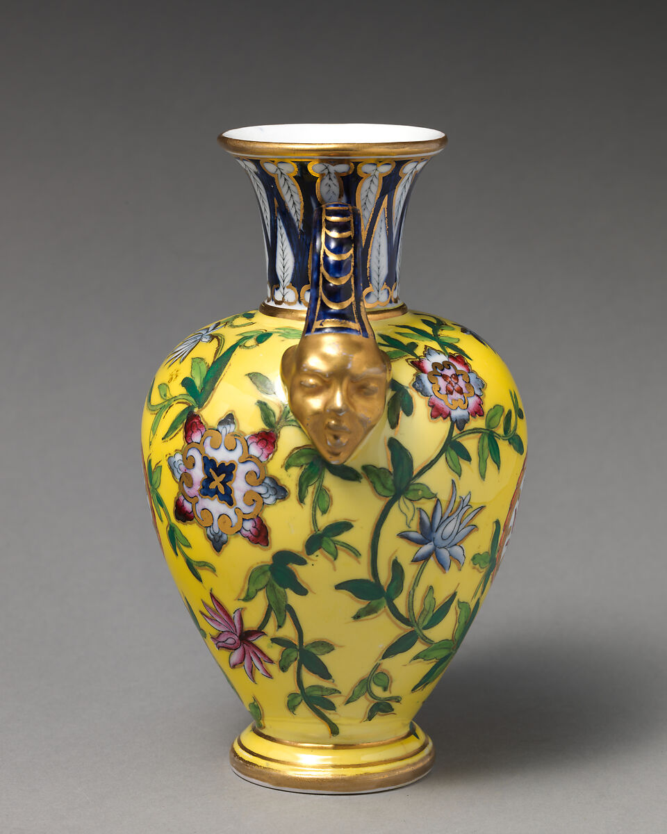 Vase, Crown Derby (British, 1750–present), Bone china, British, Derby