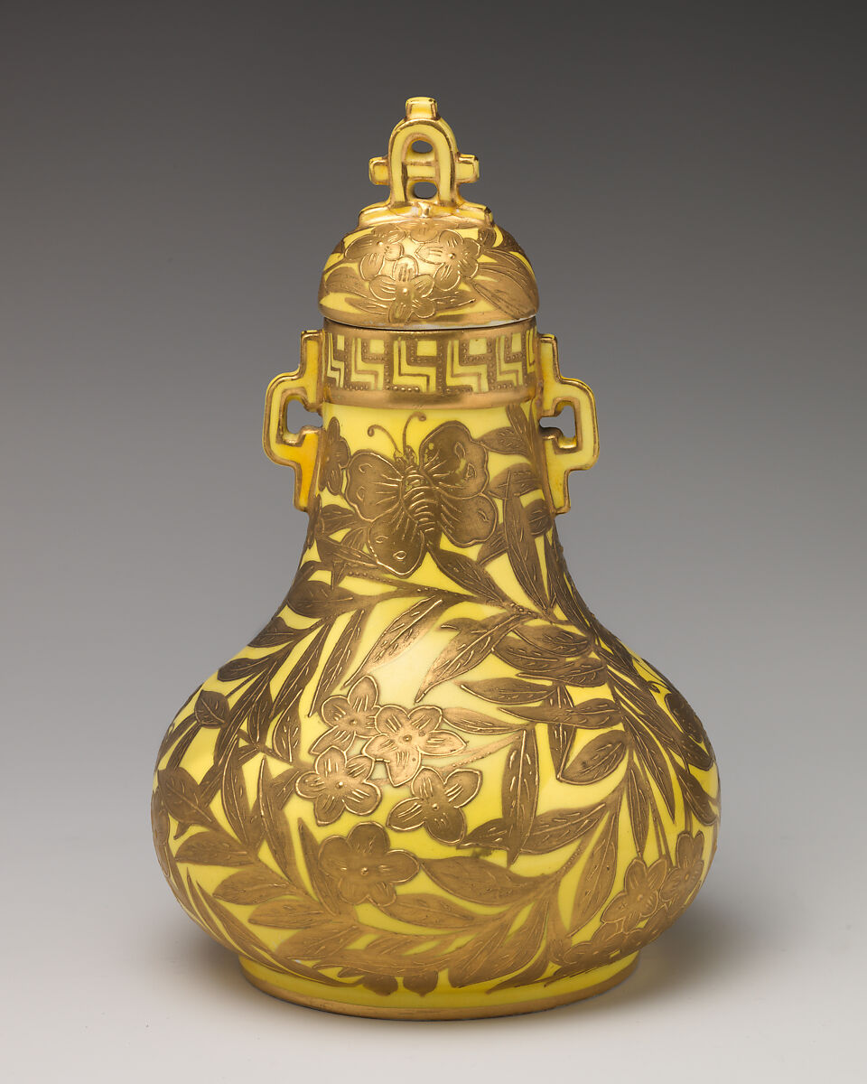 Lidded jar, Crown Derby (British, 1750–present), Porcelain, British, Derby