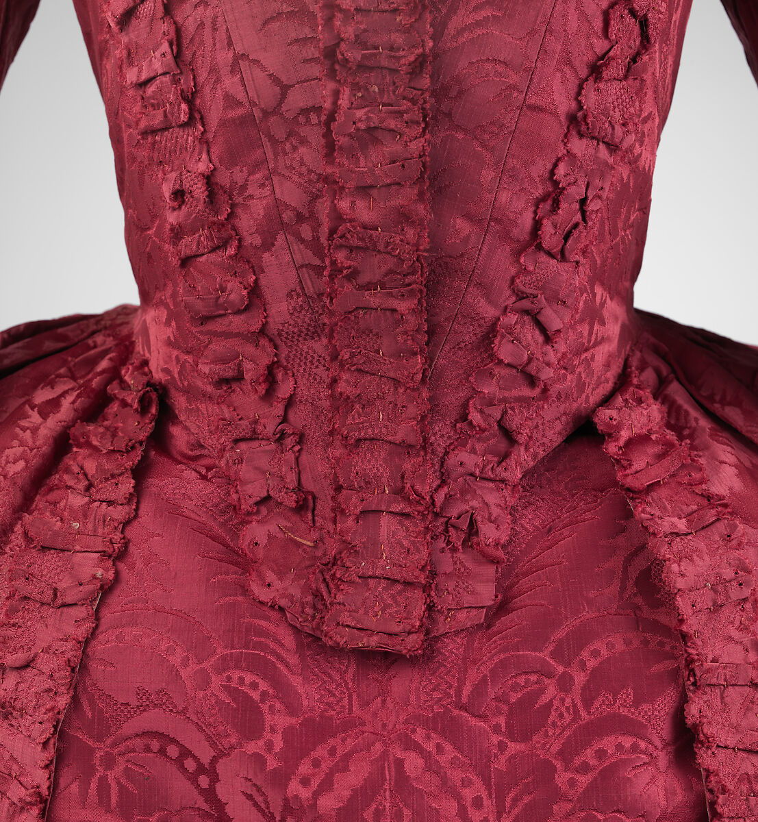 Robe à l'anglaise, silk, British